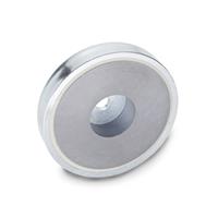 GN 50.4 Retaining Magnet Disc Shaped with Bore